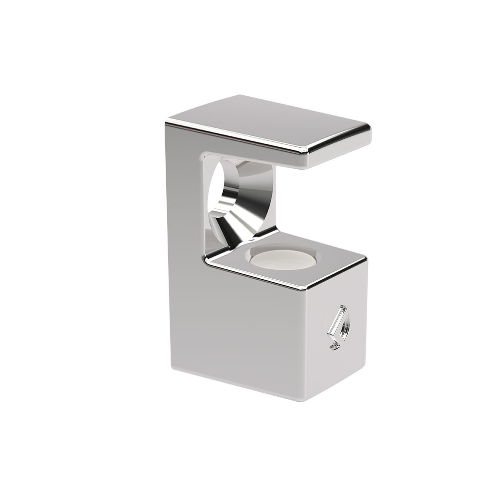 Стеклодержатель H=5-6мм, хром