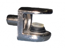 Полкодержатель для стекла с фиксирующим винтом