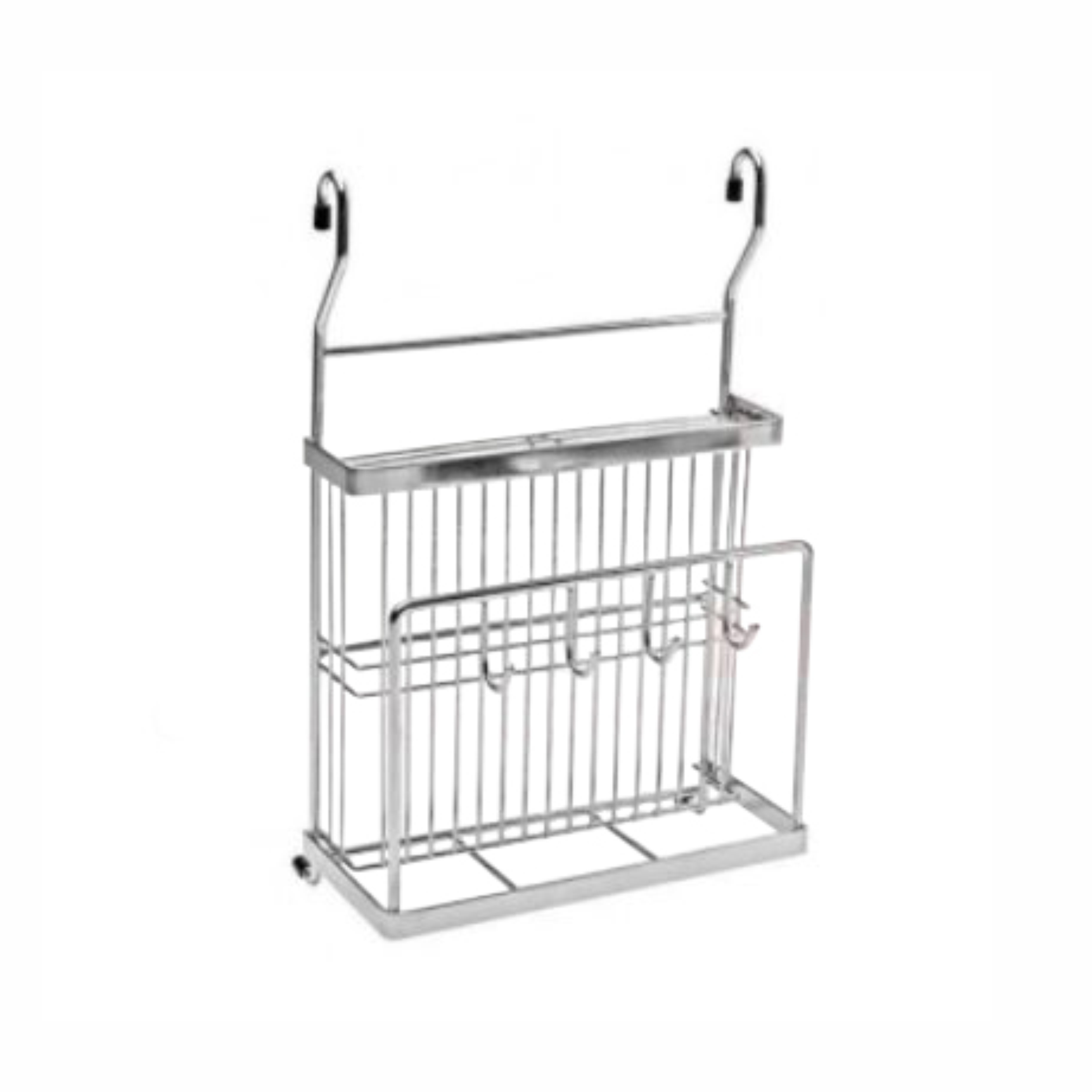 Корзина на рейлинг для ножей и разделочной доски L250*W160*H390 RIFF