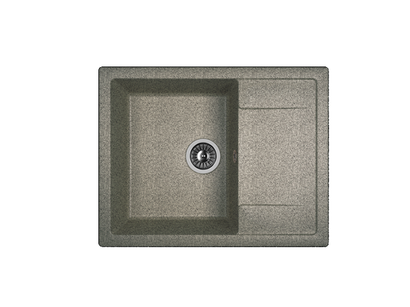 Мойка "Техно" 650*510*217мм базальт