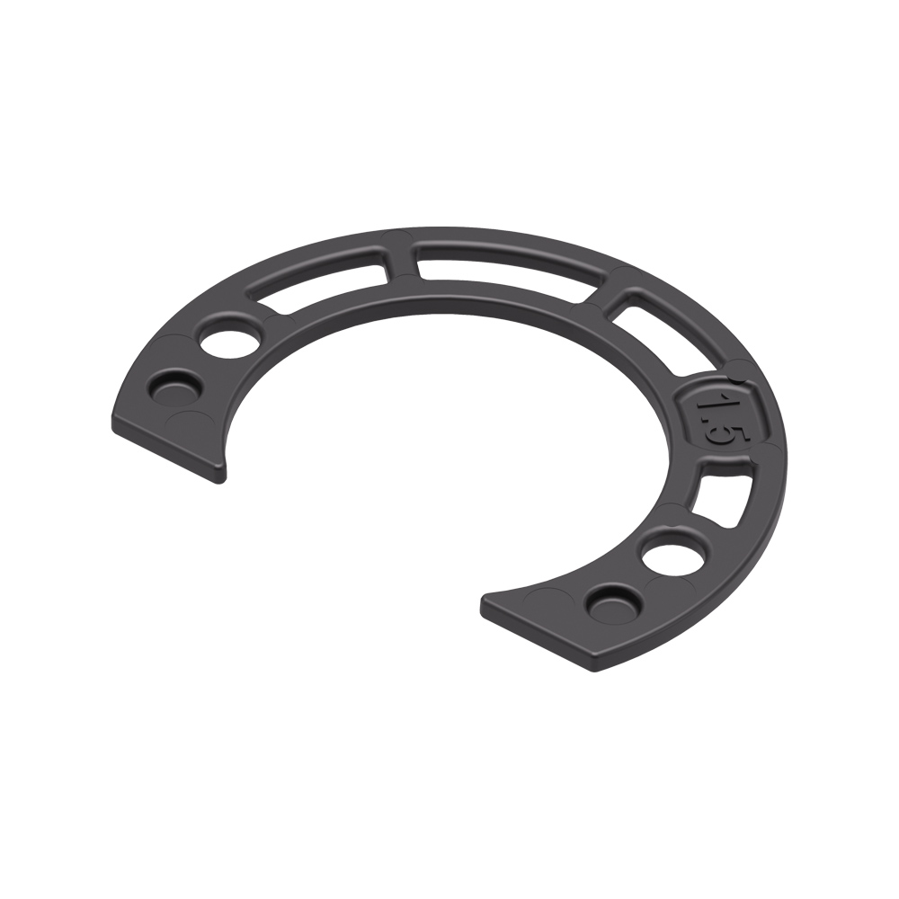 Адаптер для плиты 16мм, подъем 1,5мм, антрацит