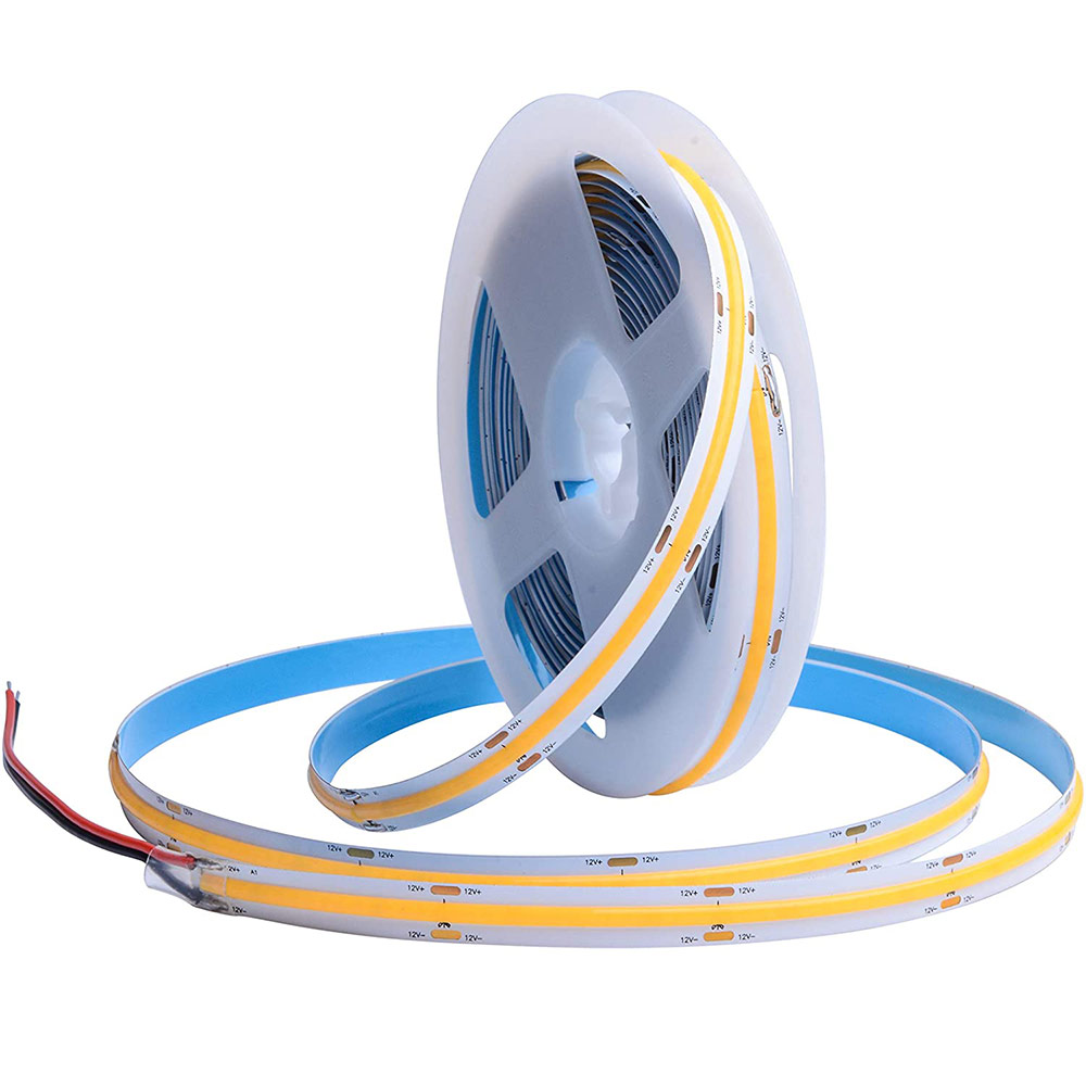 Лента светодиодная СОВ нейтральный белый свет,320LED/M, 4000K,DC12V,10W,IP20 /бухта 5м/