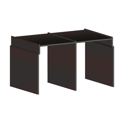 Направляющая верхняя L=6м коньяк