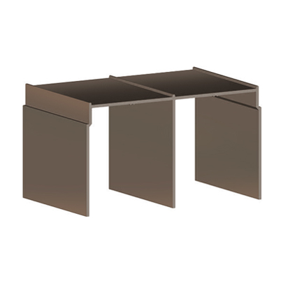 Направляющая верхняя L=6м шампань