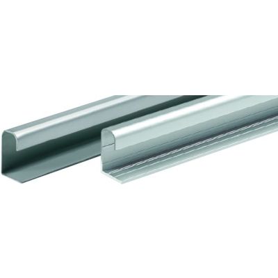 Ручка профиль алюминий, толщина двери максимально 16мм., 2500мм.