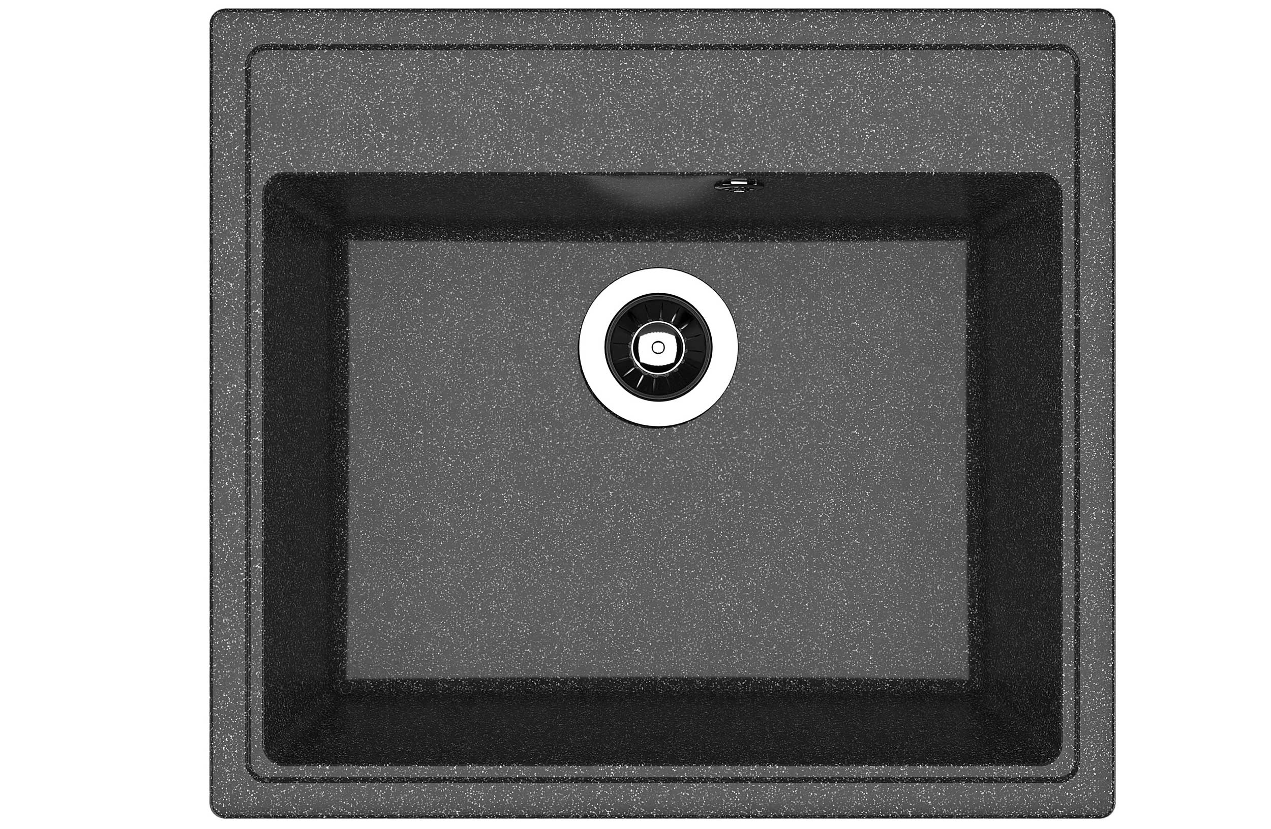 Мойка "Ника" 570*510*217мм черный