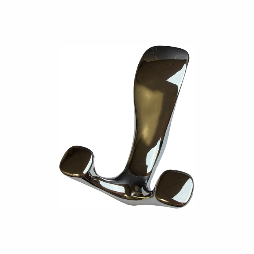 Крючок 024 - 3-х рожковый, хром  RIFF