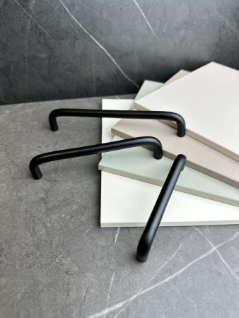 Ручка-скоба 589- 160, чёрный матовый