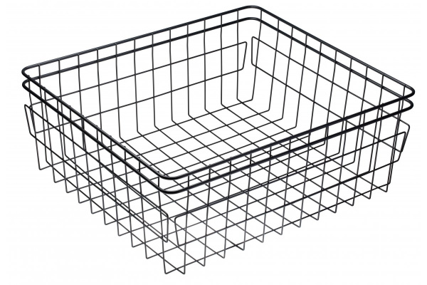 Корзина гардеробная для белья Smart 70см, без направляющих, графит GTV