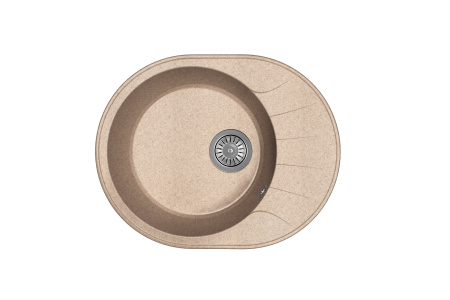 Мойка "Виола" 580*460*180мм терра, б/сифона
