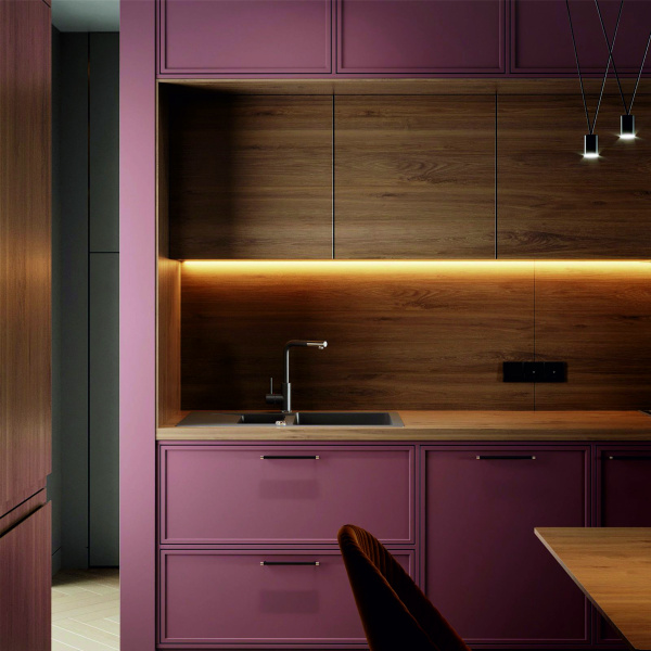 Светильник светодиодный с ИК-выключателем на взмах Sonnig Led Line Plus 1000, теплый белый свет L=1м