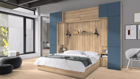 ЛДСП 2800*2070*16 Синий дымчатый