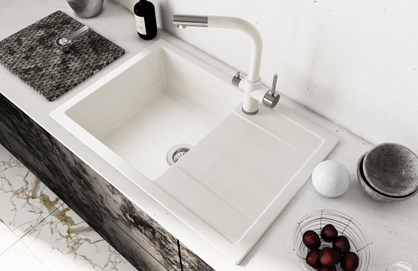 Мойка "Техно" 760*510*217мм белый