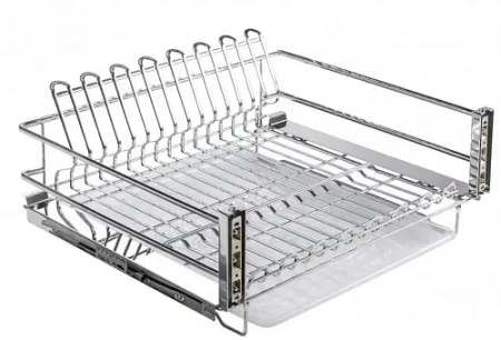 Посудосушитель с поддоном в нижнюю базу 600мм MOVIX, хром GTV