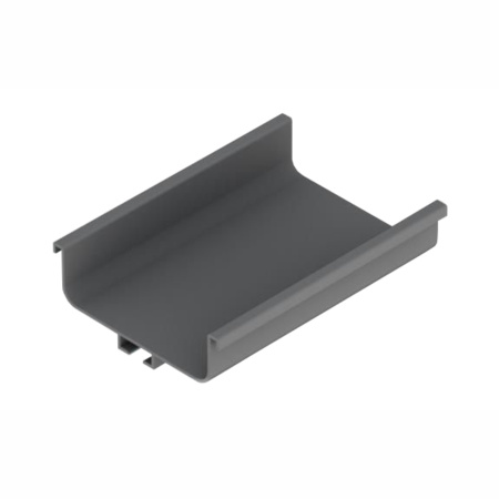 Профиль С-образный L=4050 алюминий