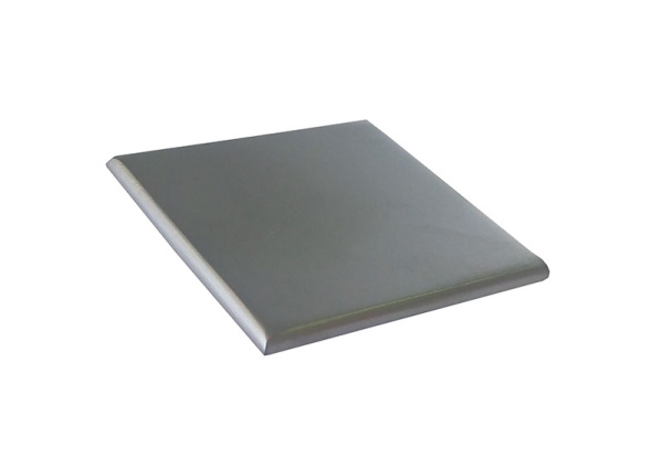 Заглушка декоративная д/профиля  цинк серебро