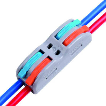 Соединитель клеммный проходной быстрозажимной 2-2 Sonnig