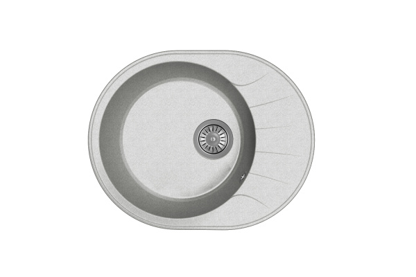 Мойка "Виола" 580*460*180мм серый, б/сифона