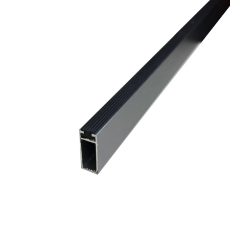 Штанга прямоугольная 12*30*0,9*3000 серый матовый