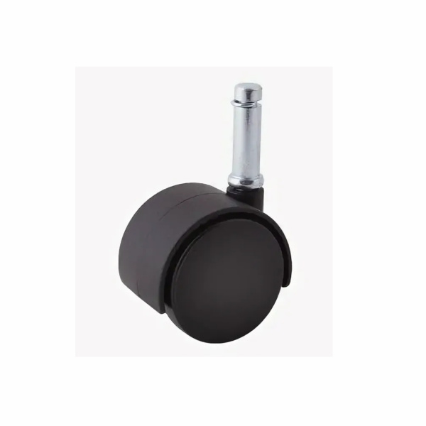 Колесо мебельное 40мм со штифтом черное