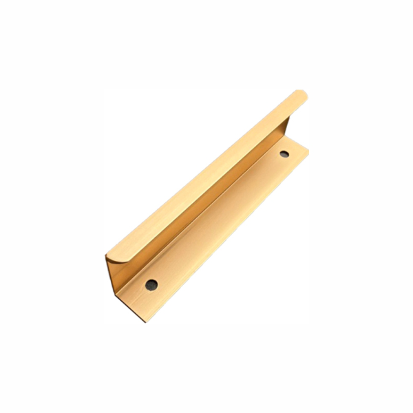 Ручка торцевая 506- 160, золото матовое