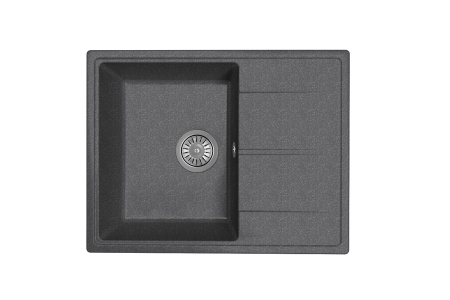 Мойка "Оливия" 620*480*180мм черный, б/сифона