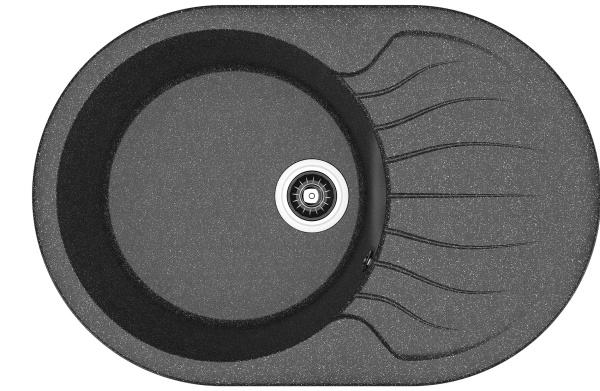 Мойка "Берта" 760*510*217мм черный