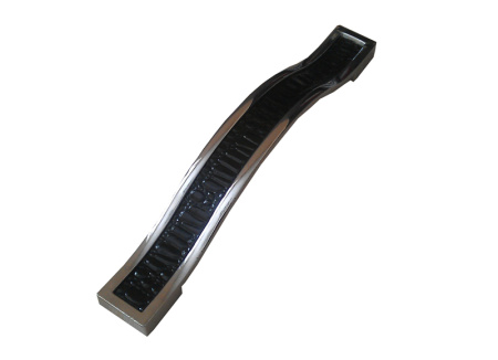 Ручка-скоба 281-224, хром/черный