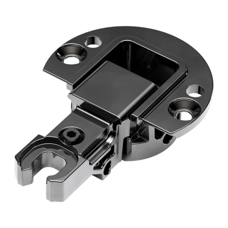 Петля для подъемников секретерных, элемент 2, к двери, чёрный никель