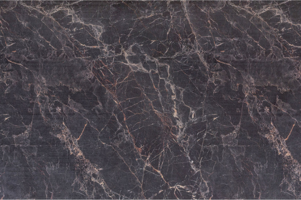 Столешница  3050*600*26 Мрамор марквина черный глянец