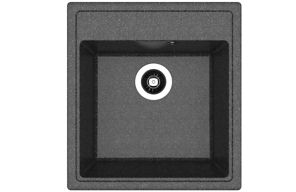 Мойка "Ника" 470*510*217мм черный