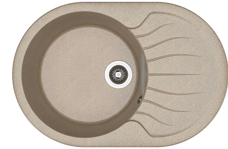 Мойка "Берта" 760*510*217мм терра