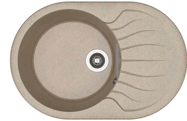 Мойка "Берта" 760*510*217мм терра