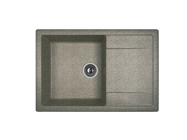 Мойка "Техно" 760*510*217мм базальт