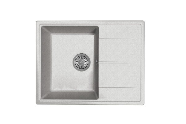 Мойка "Оливия" 620*480*180мм серый, б/сифона