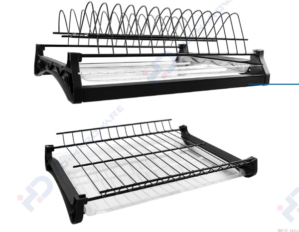 Комплект посудосушителей 400 из нержавеющей стали черный RIFF