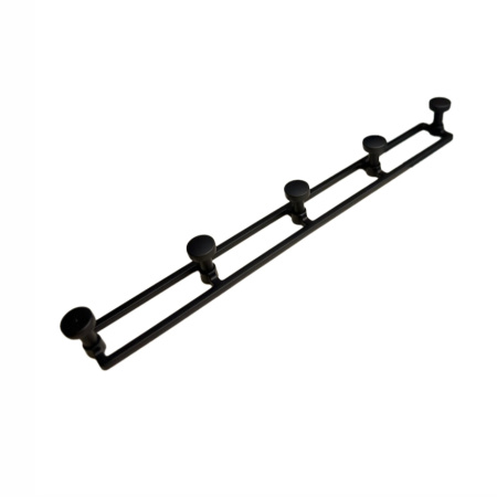 Вешалка 5-ти рожковая, чёрный матовый