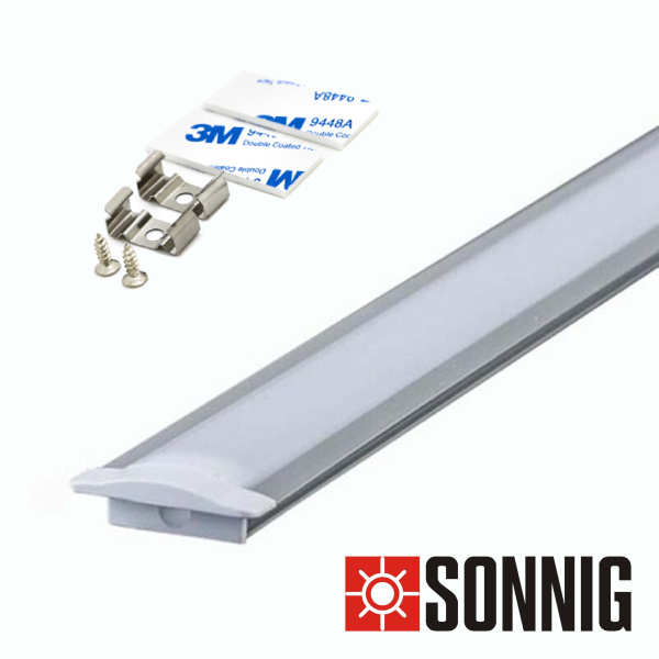 Светильник светодиодный врезной Sonnig Contour 1000 /теплый белый свет/ L=1м /12В/ 9,6Вт