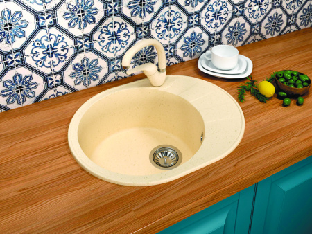 Мойка "Виола" 580*460*180мм белый, б/сифона