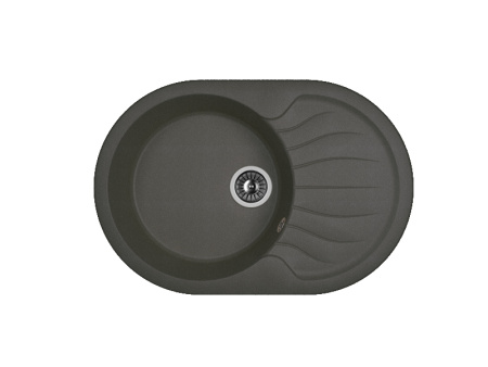 Мойка "Берта" 760*510*217мм графит