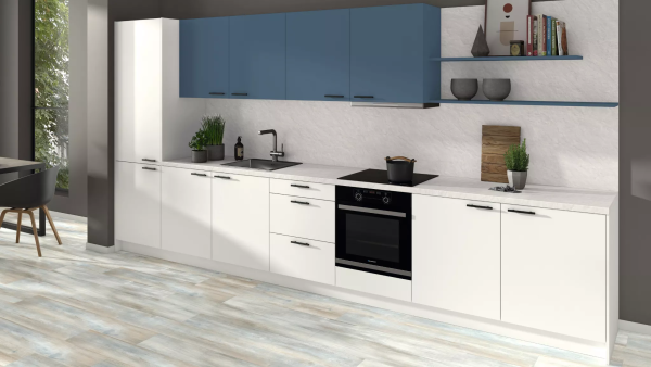 Столешница  4100*600*38 Сланец скиваро светло-серый