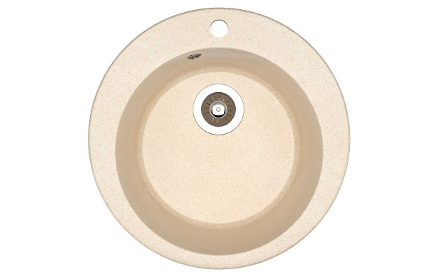 Мойка "Гала" 510*510*217мм латте