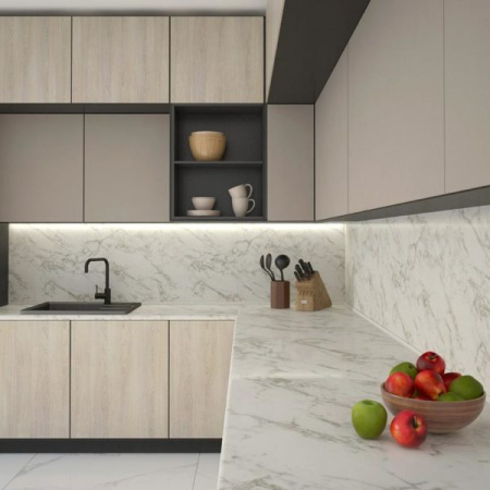 Столешница  4200*600*38 Античный мрамор