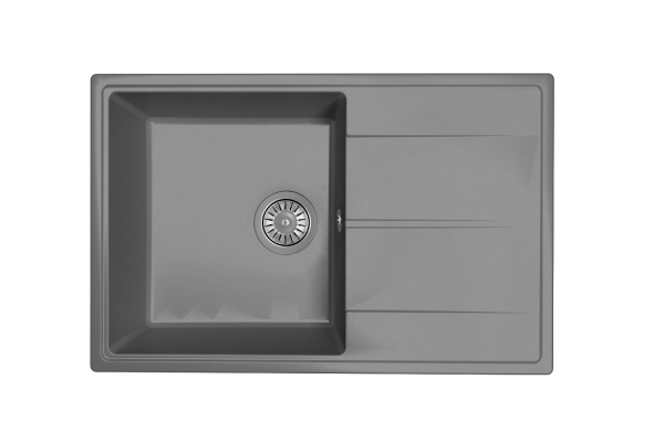 Мойка "Оливия" 740*480*180мм везувий, б/сифона