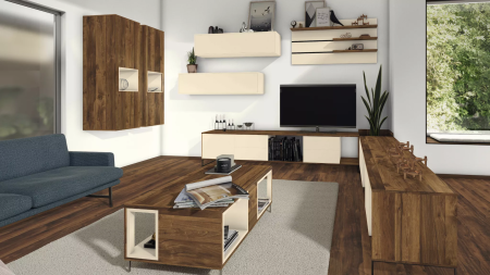 ЛДСП 2800*2070*16 Дуб хантон темный