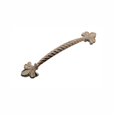 Ручка-скоба 191-128, белый/золото  RIFF