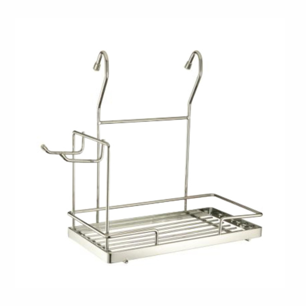 Корзина на рейлинг одинарная с крючками L280*W145*H265 RIFF