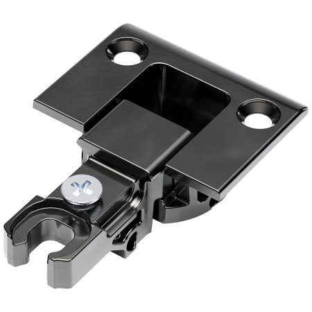 Петля для подъемников секретерных, элемент 2, к двери, чёрный никель