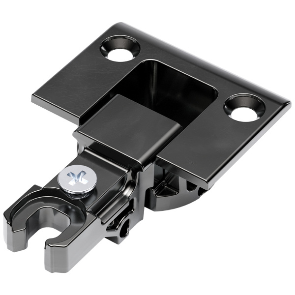 Петля для подъемников секретерных, элемент 2, к двери, чёрный никель