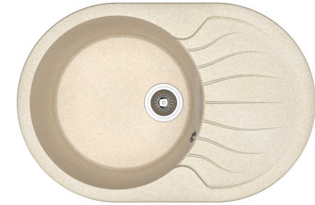 Мойка "Берта" 760*510*217мм латте